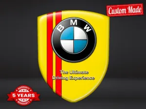 BMW Decalcomanie Auto su Misura Resistenti Pregiate Pro